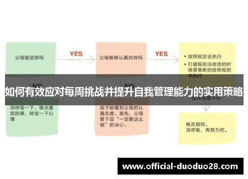如何有效应对每周挑战并提升自我管理能力的实用策略