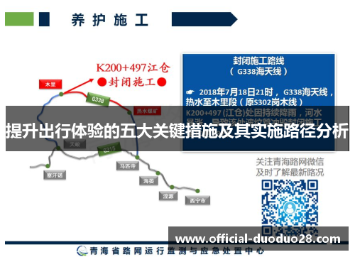 提升出行体验的五大关键措施及其实施路径分析