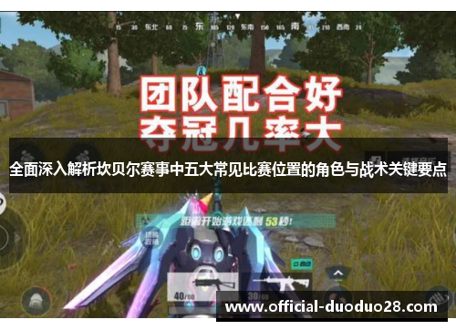全面深入解析坎贝尔赛事中五大常见比赛位置的角色与战术关键要点